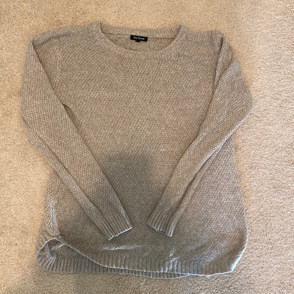 Pink Clover Sweater Large
